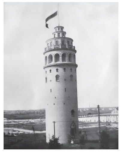 Wasserturm Niederlehme, ein Symbol für die Langlebigkeit der KS-Bauweise aus dem Baujahr 1902
