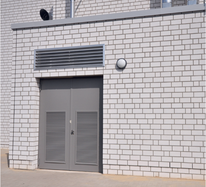 Dehnungsfuge an Gebäudeaußenecke